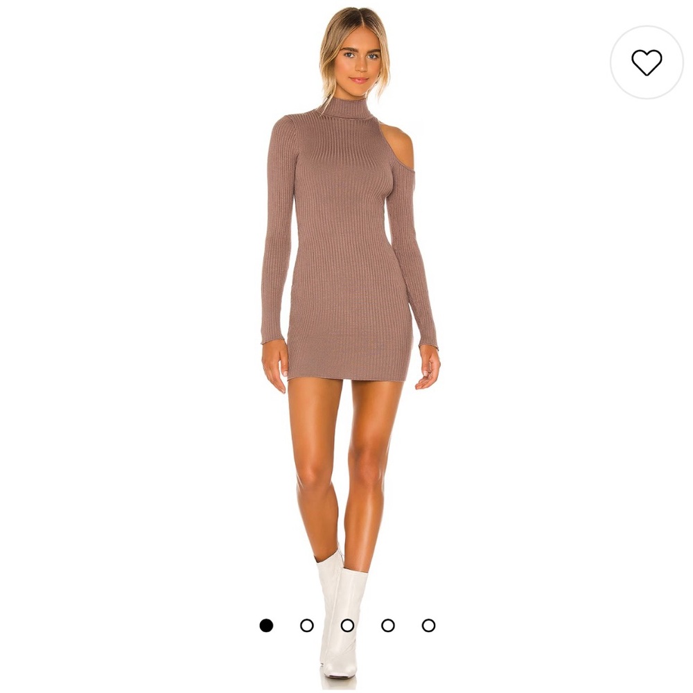 NBD mini sweater dress size medium